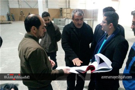 گزارش تصویری مراحل آماده سازی غرفه های نهمین نمایشگاه گردشگری تهران