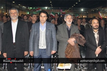 گزارش تصویری بازدید شهردار مشهد از روند احداث سالن نمایشگاهی خلیج فارس