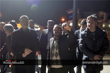 گزارش تصویری بازدید شهردار مشهد از روند احداث سالن نمایشگاهی خلیج فارس