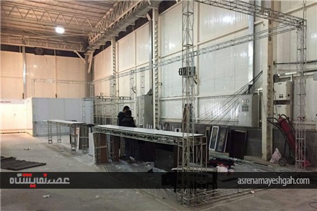 گزارش تصویری آماده سازی روز سوم نمایشگاه طلا و جواهر
