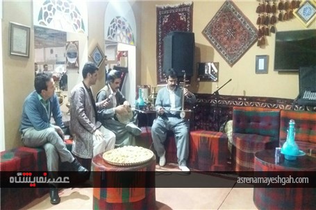 گوشه ای از رویداد های نهمین نمایشگاه گردشگری ایران