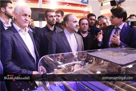 گزارش تصویری از افتتاح هشتمین نمایشگاه بین المللی طلا،نقره،جواهر،ساعت و صنایع وابسته