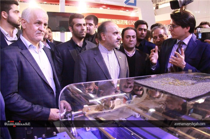 گزارش تصویری از افتتاح هشتمین نمایشگاه بین المللی طلا،نقره،جواهر،ساعت و صنایع وابسته