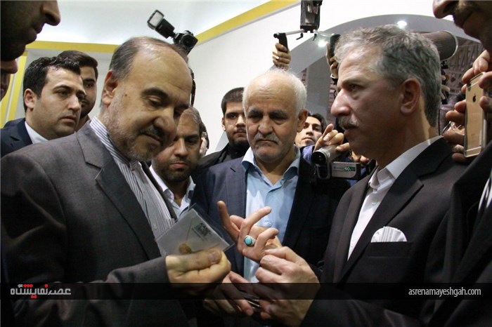 گزارش تصویری از افتتاح هشتمین نمایشگاه بین المللی طلا،نقره،جواهر،ساعت و صنایع وابسته
