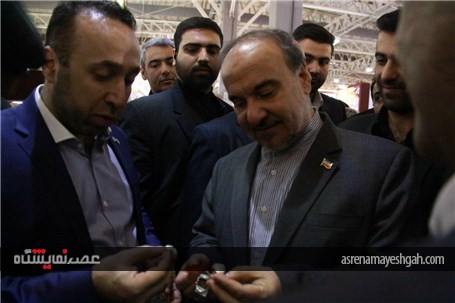 گزارش تصویری از افتتاح هشتمین نمایشگاه بین المللی طلا،نقره،جواهر،ساعت و صنایع وابسته
