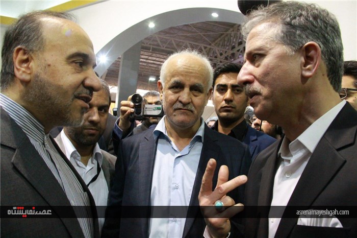 گزارش تصویری از افتتاح هشتمین نمایشگاه بین المللی طلا،نقره،جواهر،ساعت و صنایع وابسته