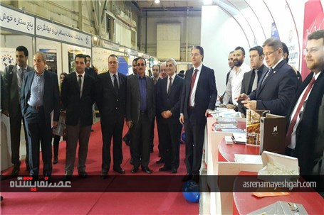 گزارش تصویری بازدید سفیر ترکیه از نمایشگاه گردشگری