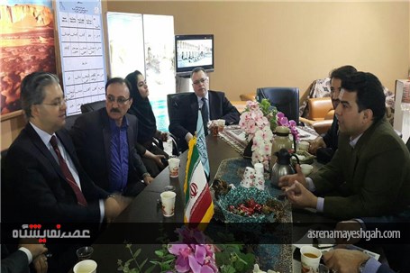 گزارش تصویری بازدید سفیر ترکیه از نمایشگاه گردشگری