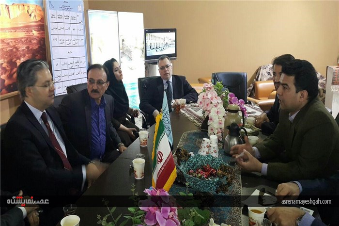 گزارش تصویری بازدید سفیر ترکیه از نمایشگاه گردشگری