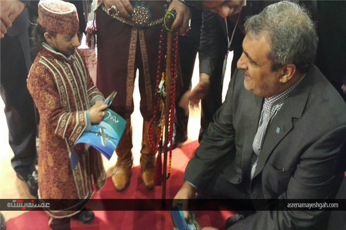 گزارش تصویری بازدید معاون گردشگری از نهمین نمایشگاه گردشگری ایران
