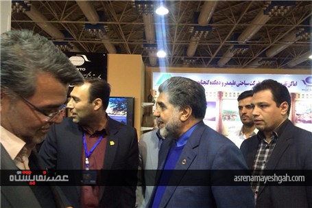 بازدید استاندار تهران از نهمین نمایشگاه گردشگری ایران