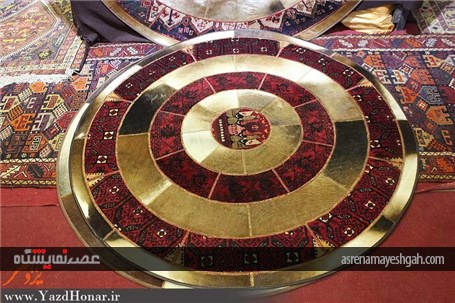 گزارش تصویری برپایی نهمین نمایشگاه فرش دستباف یزد