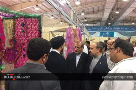گزارش تصویری بازدید رئیس سازمان میراث فرهنگی ایران از نمایشگاه گلستان هنر قشم