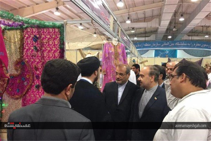 گزارش تصویری بازدید رئیس سازمان میراث فرهنگی ایران از نمایشگاه گلستان هنر قشم
