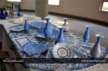 گزارش تصویری نمایشگاه آثار هنرمندان ایرانی در دهلی نو