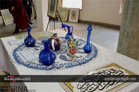 گزارش تصویری نمایشگاه آثار هنرمندان ایرانی در دهلی نو