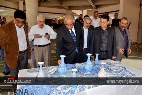 گزارش تصویری نمایشگاه آثار هنرمندان ایرانی در دهلی نو