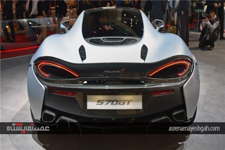 گزارش تصویری معرفی مک‌ لارن 570GT 2017 در نمایشگاه ژنو 2016