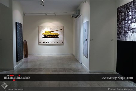 گزارش تصویری نمایشگاه سالانه گالری اثر