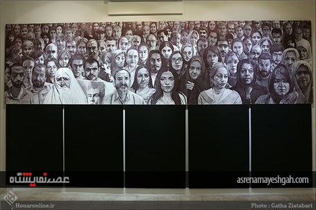 گزارش تصویری نمایشگاه سالانه گالری اثر