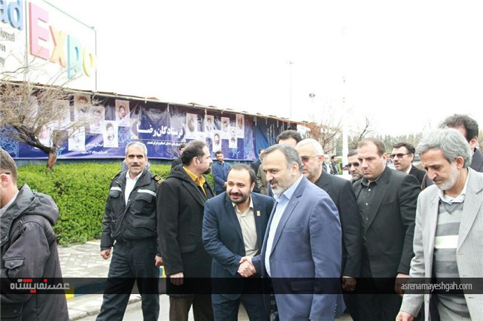 بازدید استاندار خراسان از محل اسکان زائران در نمایشگاه بین المللی مشهد