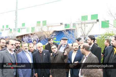 بازدید استاندار خراسان از محل اسکان زائران در نمایشگاه بین المللی مشهد