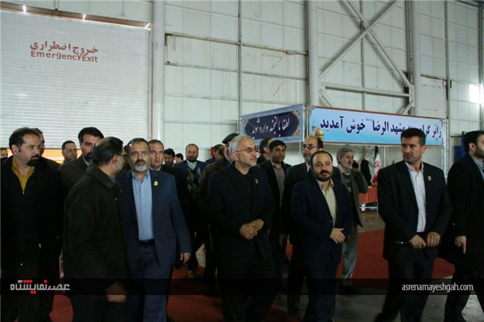 بازدید استاندار خراسان از محل اسکان زائران در نمایشگاه بین المللی مشهد