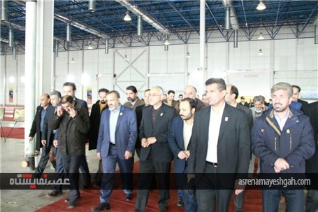بازدید استاندار خراسان از محل اسکان زائران در نمایشگاه بین المللی مشهد