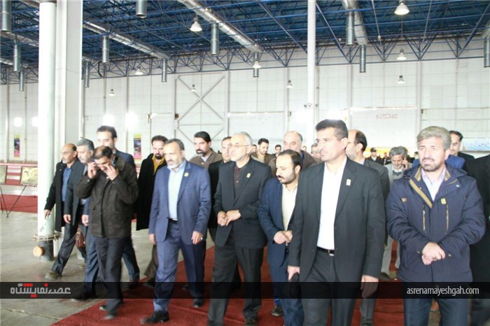 بازدید استاندار خراسان از محل اسکان زائران در نمایشگاه بین المللی مشهد