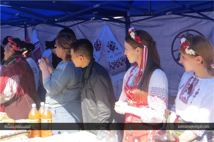 وزارت امور خارجه قرقیزستان نمایشگاه خیریه نوروزی برگزار کرد
