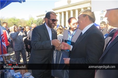 وزارت امور خارجه قرقیزستان نمایشگاه خیریه نوروزی برگزار کرد