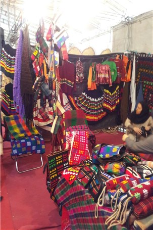 گزارش تصویری نمایشگاه صنایع دستی ایران در ساری