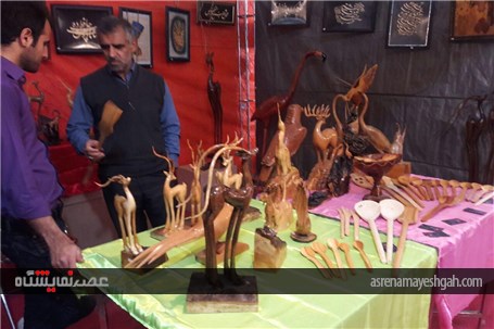 گزارش تصویری نمایشگاه صنایع دستی ایران در ساری