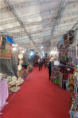 گزارش تصویری نمایشگاه صنایع دستی ایران در ساری
