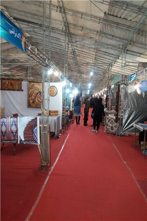 گزارش تصویری نمایشگاه صنایع دستی ایران در ساری