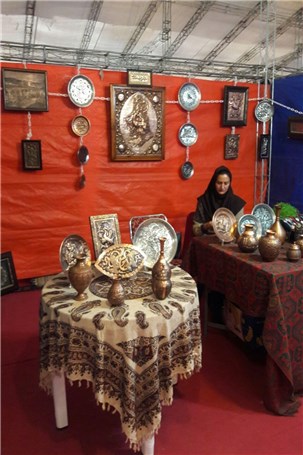 گزارش تصویری نمایشگاه صنایع دستی ایران در ساری