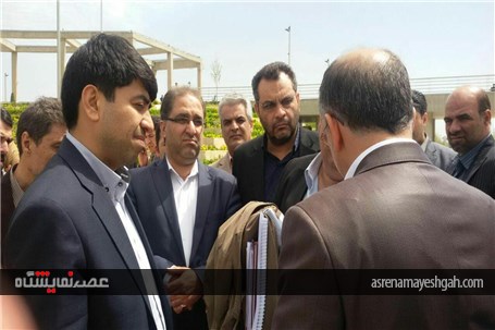گزارش تصویری بازدید میدانی مدیران ارشد نمایشگاه کتاب و شهرداری از شهر آفتاب