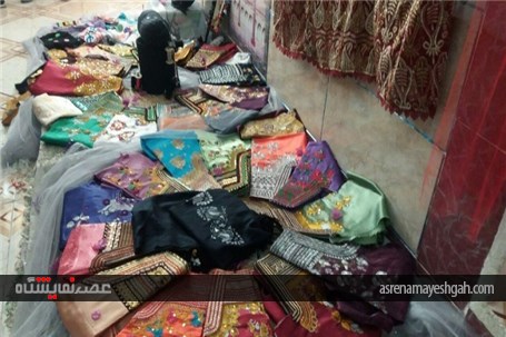 گزارش تصویری نمایشگاه صنایع دستی در منوجان