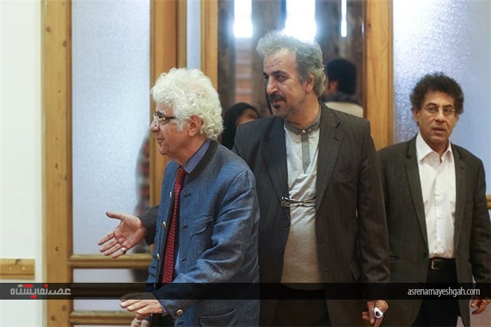 نشست خبری چکناواریان در مورد نمایشگاه بوم موسیقی