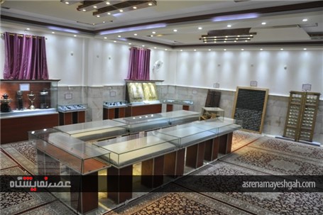 نمایشگاه عتیقه جات و آثار تاریخی حرم علوی افتتاح شد