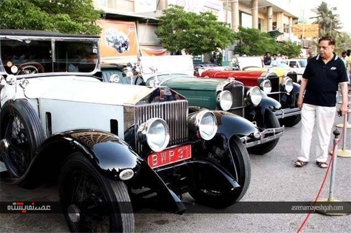 نمایشگاه خودروهای کلاسیک در بزرگترین شهر پاکستان از دریچه دوربین