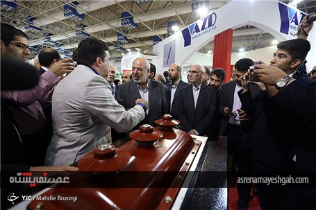 گزارش تصویری بازدید وزیر نیرو از پانزدهمین نمایشگاه بین المللی صنعت برق