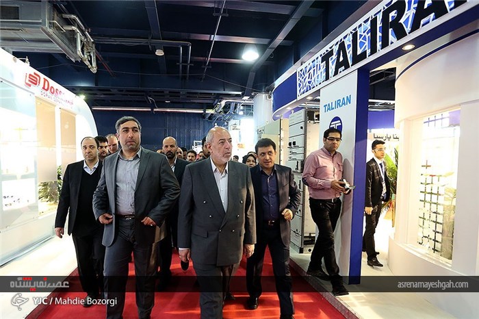 گزارش تصویری بازدید وزیر نیرو از پانزدهمین نمایشگاه بین المللی صنعت برق