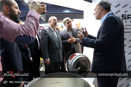 گزارش تصویری بازدید وزیر نیرو از پانزدهمین نمایشگاه بین المللی صنعت برق