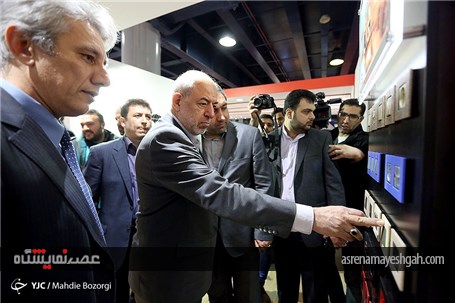 گزارش تصویری بازدید وزیر نیرو از پانزدهمین نمایشگاه بین المللی صنعت برق