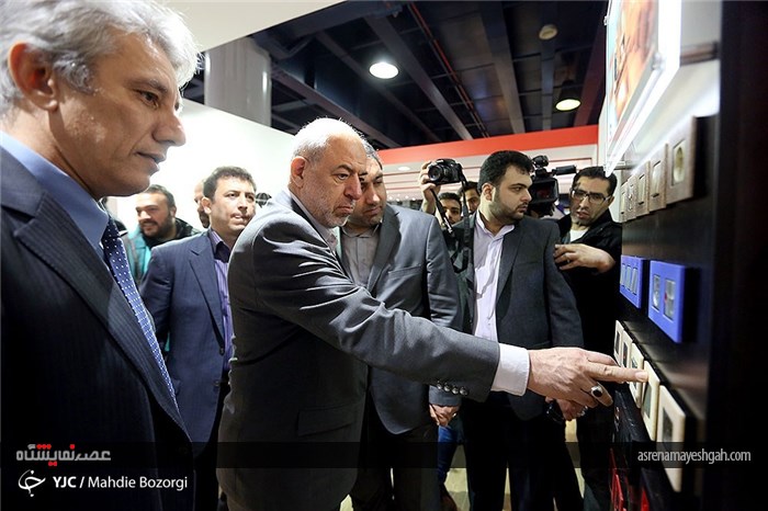گزارش تصویری بازدید وزیر نیرو از پانزدهمین نمایشگاه بین المللی صنعت برق