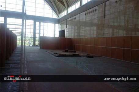 گزارش تصویری آماده سازی نمایشگاه بین المللی شهرآفتاب تهران