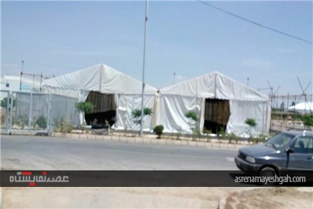 گزارش تصویری آماده سازی نمایشگاه بین المللی شهرآفتاب تهران