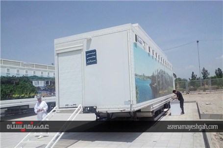 گزارش تصویری آماده سازی نمایشگاه بین المللی شهرآفتاب تهران