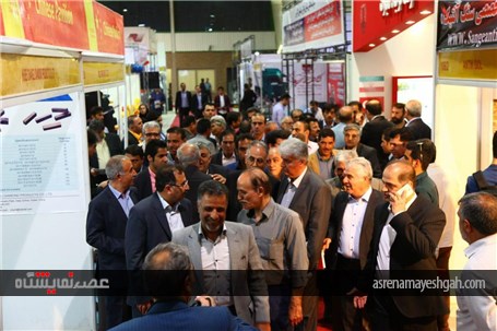 گزارش تصویری افتتاح نمایشگاه بین‌المللی سنگ، معدن و صنایع وابسته با حضور گسترده مسوولان